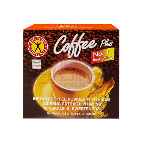 COFFEE Plus No SUGAR 135G x 40